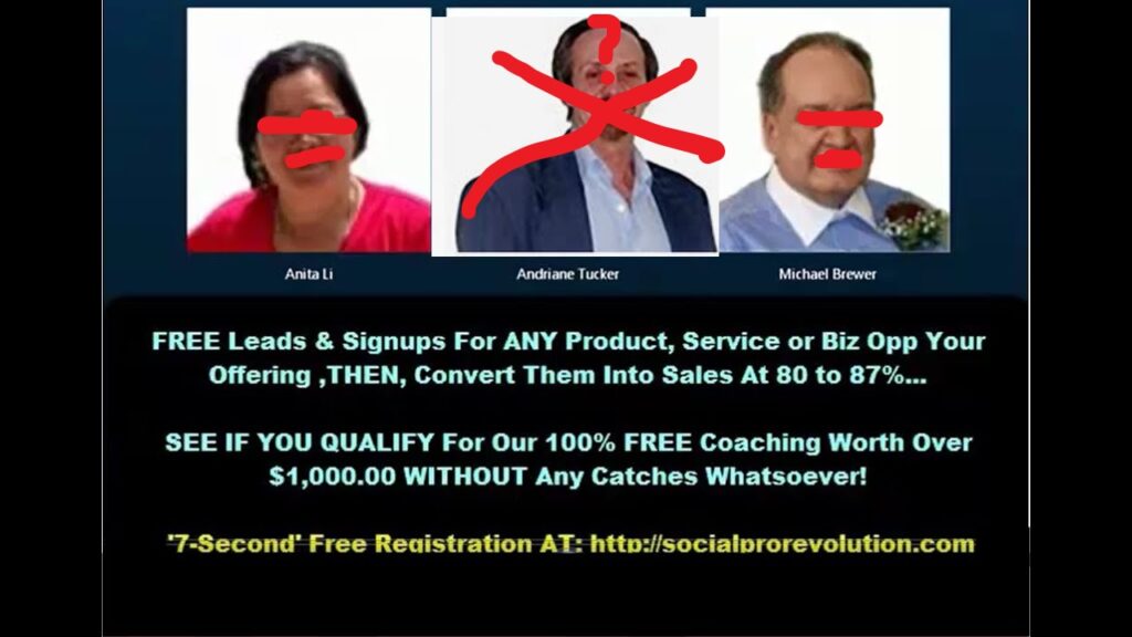 Social pro-revolution Dave D. Williamson Scam